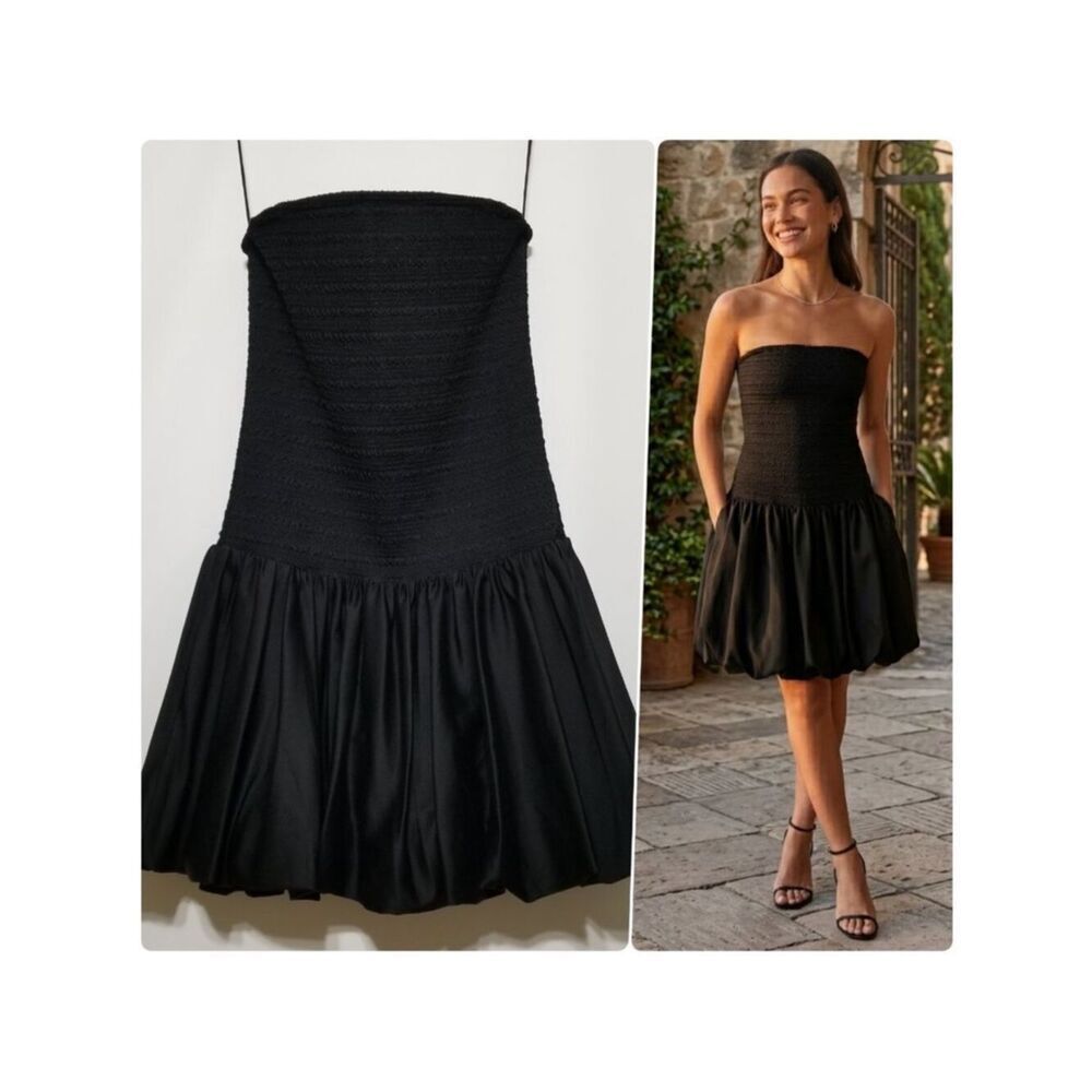 Alice + Olivia Womens  Arden Drop-Waist Bubble Dress $395